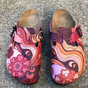 Birkenstock Papillio Boston Floral Paisley 38